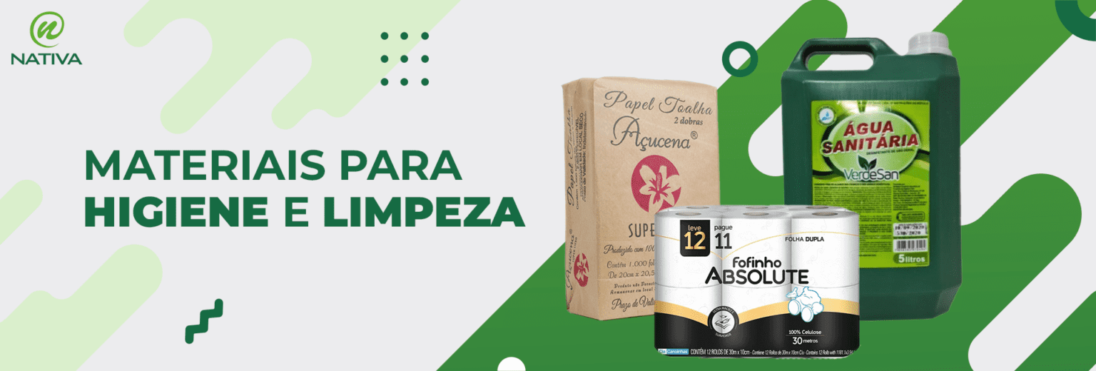 Nativa - Banner - Higiene e Limpeza