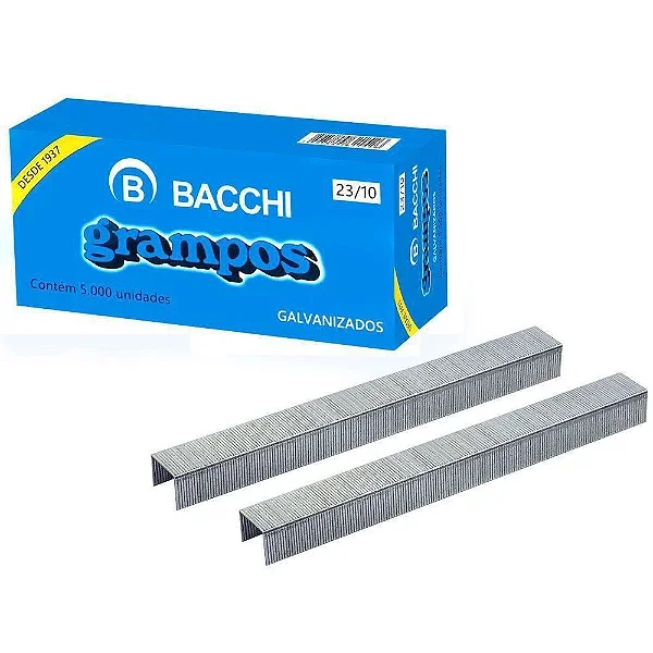 GRAMPO 23/10 GALVANIZADO C/5000 BACCHI