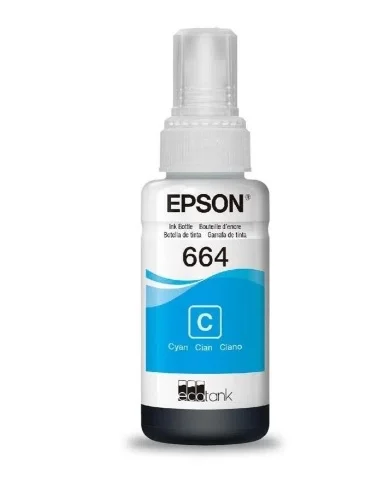 TINTA EPSON ORIGINAL T664220 CIANO 70ML